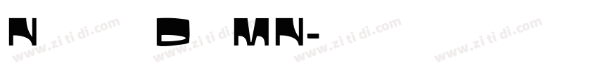 Normalise Din MN字体转换